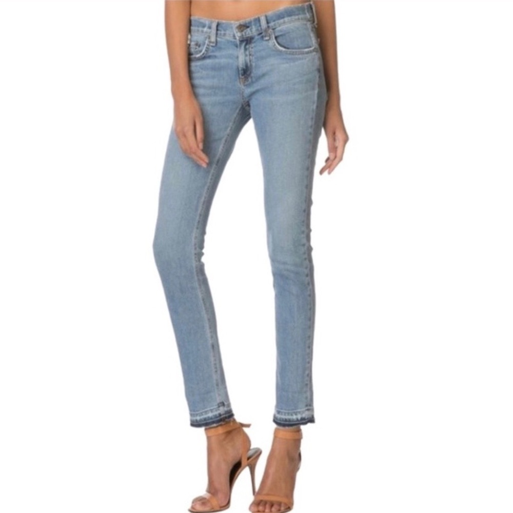 Rag & Bone Low Rise Slim Boyfriend Jeans (27)